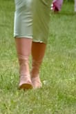 Wore these shoes in a wedding.   Had them on my feet for the entire day.  Comfortable all day.  Highly recommended!! - Christine M.