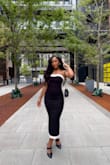 Classy and elegant, but slightly sexy. I was so so happy with this look. - Kamra S.