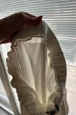 I got these pants in yesterday and they are super comfortable and fit well and not see-through! BUT I have been wearing them for only one hour and the inseam for the second layer has already made a huge rip and I can tell that the quality of the fabric and overall pants is not very good. - Megan K.