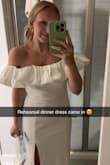 I was so impressed with this dress AND the packaging! It even came with a dress bag! The quality was top notch and it was stunning. The only thing I'll say is it's a little long. Get those 3 inch heels out girl. - Amanda M.