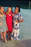 Say yes to this dress! Wore to my friend's summer wedding and received a TON of compliments. Boho chic at its finest. I'm going to get the romper in this print too bc I love so much! - Francesca G.