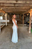 I felt so pretty in this dress for my farmhouse elopement! Fit perfectly! - Ashlyn C.