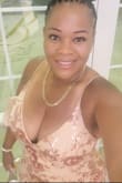 The dress is beautiful, but the zipper is the worse. It takes a great effort to go up. The dress is not skin tight on me I have room, but the zipper is defective. Other than that, it's a nice dress. I was getting compliments left & right. - MERLYNE F.