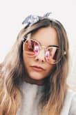 The material is a little fragile but I love these glasses! - Alyssa F.