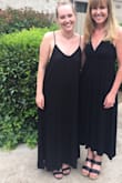 This is one of my fave dresses! The fit is super comfy and I love the button down details at front. Its super easy to throw on and go! - Michaela S.