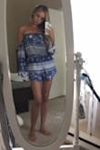 This is the perfect summer romper, it fits beautifully and its bright and vibrant! Fits right in with this summers boho trend. Don't think about it, just get it!! - Brittany S.