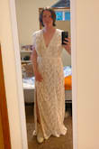 I really liked the overall look of this dress and might have chosen it as my wedding reception dress, but the L was too small around my chest and the XL was too big around my chest and all over. The search continues for a dress to wear for my wedding reception. - Allison B.