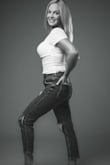 This shirt was great, fit was true to size. A great staple white tee to go with anything and everything! - Steph O.