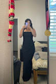 I got this as a bridesmaid dress and love it! It fits great and is a super nice material. - Leah P.