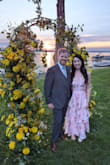 I wore this dress to a lakeside wedding in July. The material is light and flowy so I was able to stay cool, but still felt dressy with all of the ruffle detail. I wore flats due to the terrain of the location, but you could definitely dress it up more with heels. I received so many compliments on it and would buy it again in a heartbeat. It fit comfortably, but I probably could have gone for an XS, rather than a S given a little extra room in the bust and it was more of a maxi than a midi (I'm 5'4", 120 lbs for reference). - Molly H.