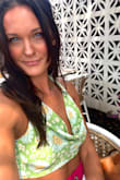 A cute little top but does run a little large. For an XS, it was little lose in the bust. Still cute though! - Bethany S.