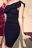 Was such a fun dress to wear and really complimented my figure! - Kayce C.