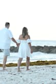 This was the perfect dress to take on vacation. It was easy to pack and it didn't wrinkle. It was humid in Barbados, so I didn't want a stuffy dress. This dress was comfortable and I loved the puffy sleeves. - Celest O.