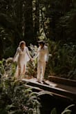 Loved this dress!! It was absolutely perfect for our elopement! Had to have it altered in the shoulders to fit a little better but otherwise no issues! - Jerrica Z.