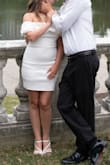 Wanted to go for a classy vibe and it was great for it! I do think it wrinkles easily and a bit hard to get the creases out, and shows my stomach a bit, but I think it looks lovely and got a lot of compliments on it. Doesn't seem like it showed my underwear either. - Meagan S.