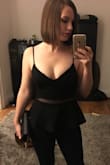 I got so many compliments on it! Great for girls night out or a date! The cut is really low. I used petal bra and fashion tape. - Olga P.