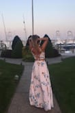 Absolutely so in love with this two piece! Wore it to a destination wedding and received so many compliments! I also just love to wear it or to dinner on a warm summer night! - Cristina K.