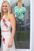 This elegant two piece was a jaw dropper. I wore it to my bridal shower and everyone had so many compliments for me! It was comfortable and looked SO classy. I felt like the most beautiful bride to be ever, thank you lulus!!! - Natalie S.