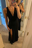 This dress is perfect and better quality than I've gotten from official bridesmaids dress websites. The fit was perfect and long enough to wear with heels! I can't wait to wear this dress. - Lydia T.