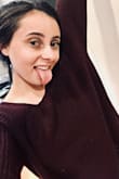 this sweater is perfect. it's not too chunky yet keeps you warm. i love that it's backless; it's chic and comfortable. tons of compliments on this one! - Nikki J.