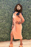 This dress was so cute! Wore it for a summer wedding. Perfect for short petite women like me! - Sajana G.