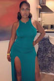 I love this dress! Wore it in the Dominican Republic and received so many compliments! It's very sexy and flattering. So glad I bought this dress - Luisa Y.