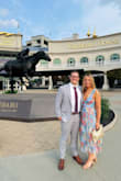 I LOVED this dress! I got so many compliments on it! The colors are perfect for spring and summer! Also runs true to size. If you are thinking about buying this dress, I would 100% do it! I wore a size small! - Lily M.
