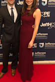 This dress is very nice quality and so flattering. It looks much more expensive than it is. I loved the back. Classy and timeless.
It seems to have a magical stain resistant power to it, as I know multiple dark beverages were spilled on it throughout the night and there are somehow no visible stains?
I wore with a sticky bra and had no issues. It was the perfect length with 2.5" heels. Super comfortable. - Kelly D.