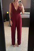 I bought this for an August wedding. I'm not positive if I'll wear it just because it's much thicker than I imagined. Great quality. It's lined with an extra layer making it a lot warmer than I thought. Tbh, it's more for fall or winter. I'll definitely wear it at some point. Fits tts. I'm wearing a small. - Jillian W.