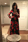 This dress is my new favorite item! I have worn it to work a couple times, with a low heel, I am 5'6 so it was perfect with a 2-3 inch heel. There was a little room in the chest, which is easily fixed with a bit of a padded bra. The fit was beautiful otherwise, and the length was perfection! - Jessica F.