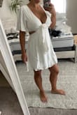 Great fabric, elegant and sexy. Not super short and flows beautifully 
I loved it!! - Talita S.