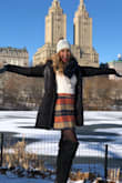 I bought this skirt for my birthday trip to NYC and I loved wearing it! It was a tad bit loose but I liked being able to tuck my sweater into it. I don't have anything else like this in my wardrobe and it's a cute fall piece! - Katie W.