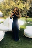 Wore this to a wedding and it made me look skinny and amazing!  Honestly this was a perfect fit and I felt secure since it was a long sleeve. A must have in the closet - Amanda