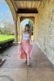 I bought this flowy skirt and loved it so much that I ended up getting it in three different colors! It's incredibly versatile and can be worn on so many occasions, from casual outings to more dressed-up events. The skirt is comfortable, easy to clean, and pairs perfectly with most crop tops. The flowy design adds a fun and effortless touch to any outfit. I'm so glad I found this skirt, and it's quickly become a staple in my wardrobe. Highly recommend it for anyone looking for a stylish and comfortable option! - Megan M.
