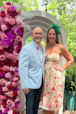I ordered an XL since that is my normal size but was way too big in chest.  Ordered the L and definitely fit better. It's a little tighter but worked and looked much better on. I loved this for our Kentucky Derby party! Tons of compliments! - Jessica W.