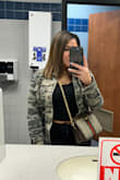 This jacket is great for in between seasons! Keeps you warm yet super light! Love wearing it in the fall! - Amanda I.