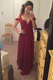 10/10 would recommend! It fits true to size however might be tough if you have smaller boobs but overall fantastic, fun and perfect for prom - Paige N.