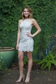 Loved the dress. Fit perfectly and looked stunning in pictures!! Very classy dress. - Savanna N.