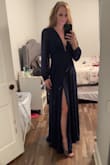 I've been eyeing this dress for a while. When it went on sale, I jumped on it and I'm so glad I did. It is a stunner. I love it so much. I just bought it in red also. - Robin B.