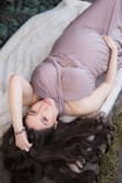 I was searching dress that was gorgeous for my maternity photos and fell in love with this dress from the start Once I received it I was astonished on how it fit so perfectly! The material is soft, super comfortable, and hugged my body in all the right places (including my belly). My photos came out beautifully and the dress make them that much more unique! - Isabel R.