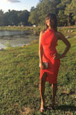 This dress fits me perfectly I purchased it to go to a wedding I had so many compliments the material is great overall I give this dress a five stars. - Ketura O.