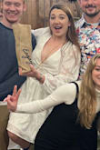 I love this dress so much. I've gotten so much use out of it!! It's very low cut though, so I recommend boob tape or using safety pins! - Alexandra S.
