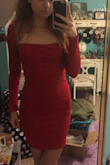 I absolutely love this dress. I was worried it might be too short but it - Rachel W.