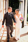I ordered this a week before my wedding and it fit perfectly! I didn't need a hem or anything. The material was good quality and for that price nothing could beat it. Exactly what I wanted! - Lauren B.