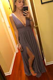The most elegant beautiful dress, got so many compliments on it! Wore to a wedding but fits the case for formals, weddings, bachelorette, etc - Annabelle S.