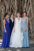 I've bought 3 dresses for my bridesmaids. Amazing quality. Runs true to size. Simple and elegant. The pictures are amazing. My bridesmaids were so comfortable in those dresses!! - Roger K.