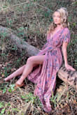 The perfect dress for Spring time! It fit exactly like in the photo of the model. - Brianna R.