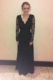 I was going to a military ball with my boyfriend so I ordered this dress and it look truly amazing. I did need to get altered because it was kinda long but other than that it fit perfectly on me. Everyone said I looked absolutely stunnning!! - Tamara S.