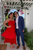 The dress fit so comfortably and well. Did not have to alter length. Traveled to Greece with it in my luggage, and it did not damage the pleats. The bright red color is so beautiful and matches perfectly with gold accessories. Even after removing my three inch heels, the dress did not drag on the floor. Can't wait to wear it again. The zipper is a real pain sometimes - it closed perfectly (the dress was not snug). Sometimes and other times, the zipper would drag and tug on little fibers popping out. The price is worth the zipper issue though. Definitely worth getting - got so many compliments on it! - Angelica M.