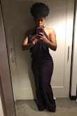 I really loved the fit of the jumpsuit. I was a great color for the wedding - Brittney W.